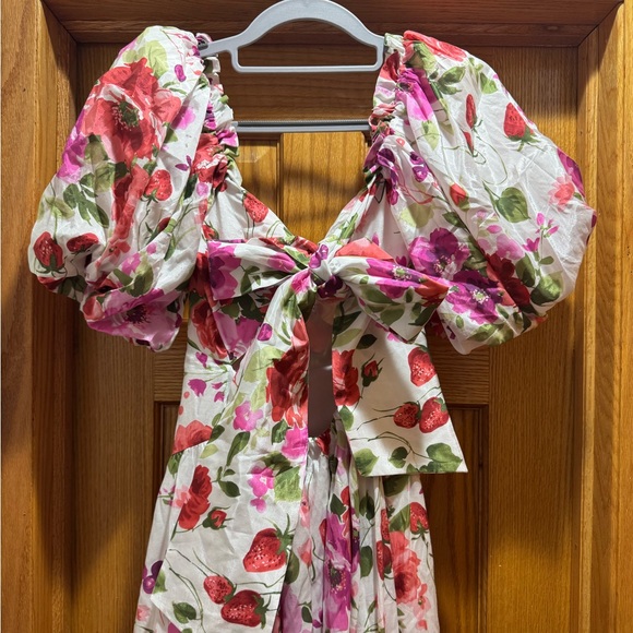 Abercrombie & Fitch Tie Back Maxi Dress - Picture 6 of 8